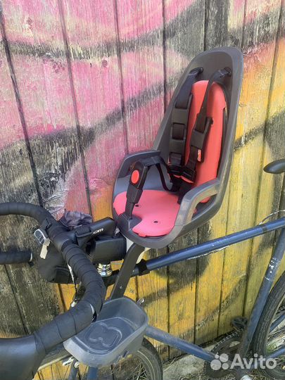 Детское велокресло hamax observer переднее