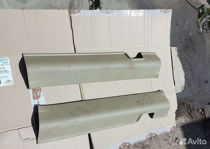 Накладки порогов салона Хонда crv3