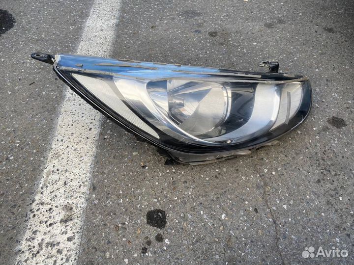 Фары Solaris 2011 года (дорест)