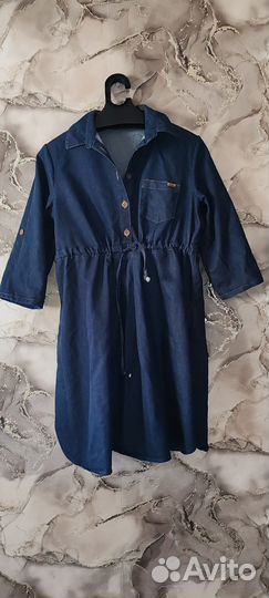 Платье джинсовое женское для беременных