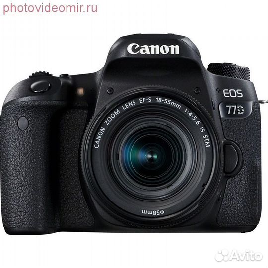 Фотоаппарат Canon 77D kit 18-55 STM новый