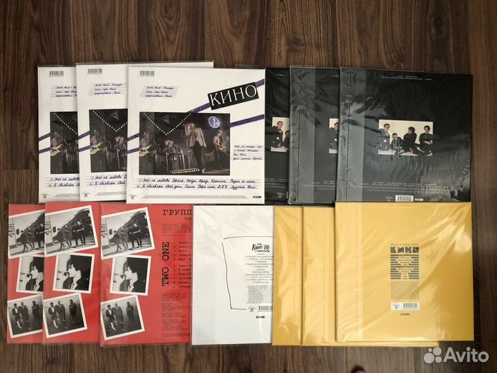 Виктор Цой (Группа кино) - LP+ CD + MC