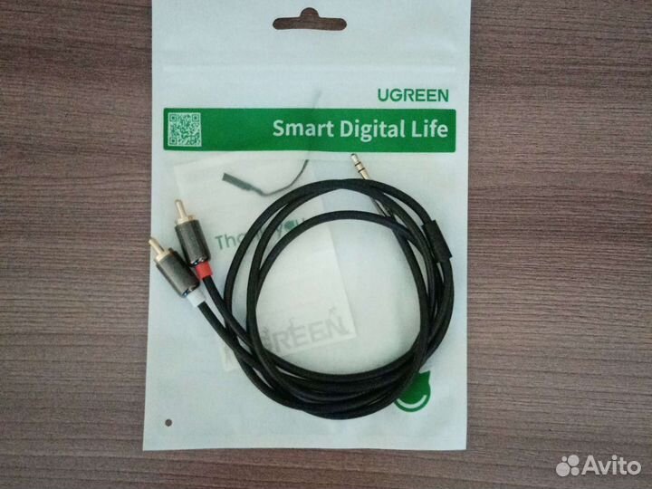 Uqreen 3.5mm-2 RCA