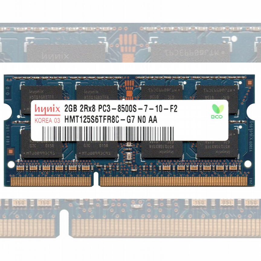 [HMT125S6BFR8C-G7 N0 AA-C] Оперативная Память Hynix Hmt125s6tfr8c-G7 2gb Hmt125s6bfr8c-G7 N0 Aa-C
