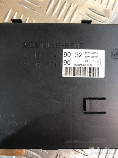 Блок комфорта EAM mercedes 163 mercedes w163 ml163