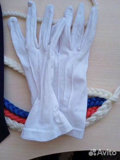 Перчатки, галстук