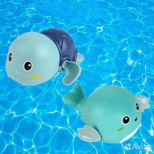 Заводные игрушки для купания
