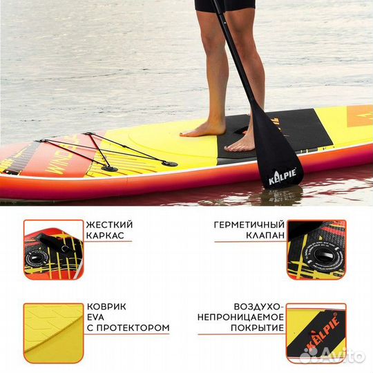 Wind SUP доска надувная kelpie 11