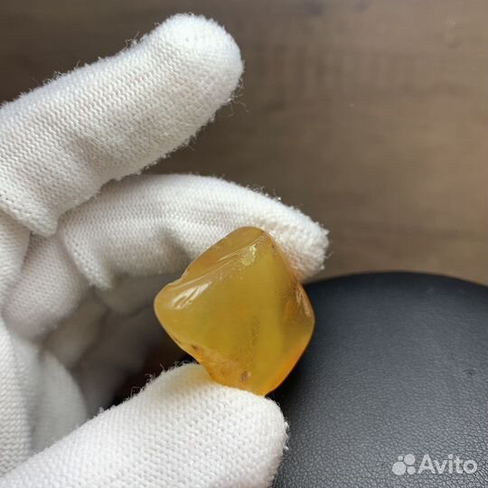 Винтажный Янтарный Камень Ретро
