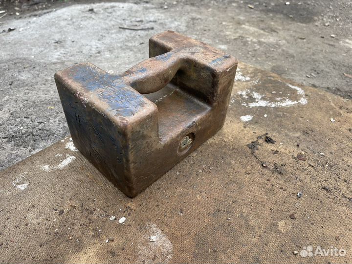 Гиря 20кг квадратная