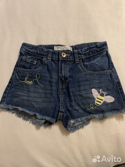 Джинсовые шорты для девочки