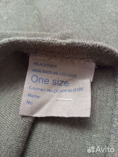 Шарф-труба шерстяной UK Headover. Великобритания