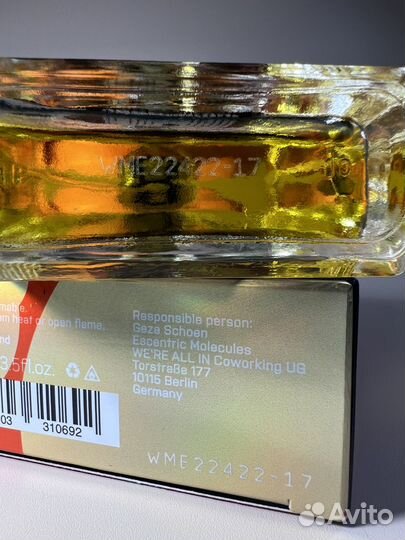 Escentric Molecules Molecule 01 + Mandarin распив