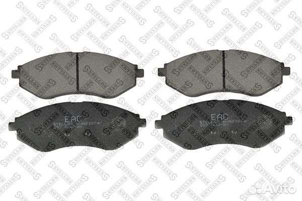 Колодки передние тормозные Chevrolet Aveo Kalos