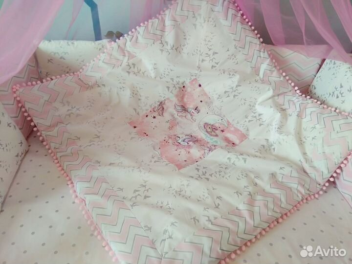 Бортики, одеяло, кокон