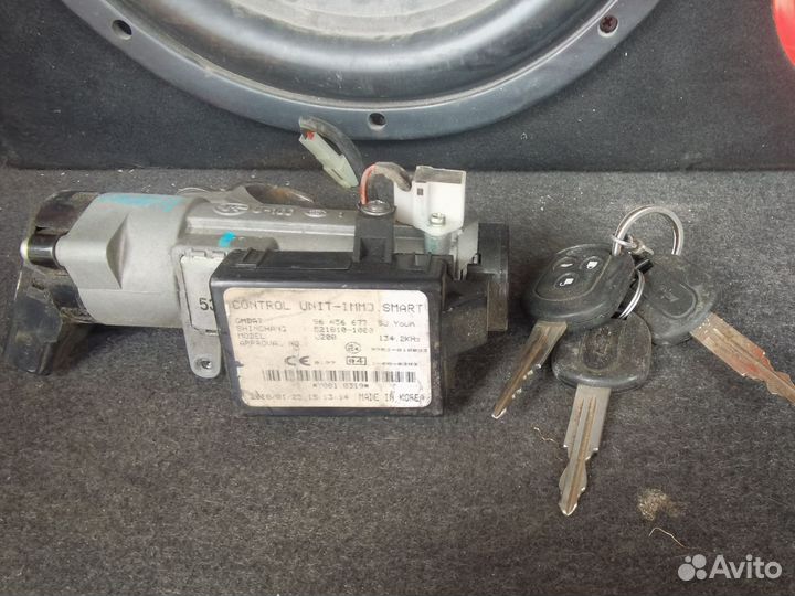 Блок управления двигателем chevrolet lacetti 1.6