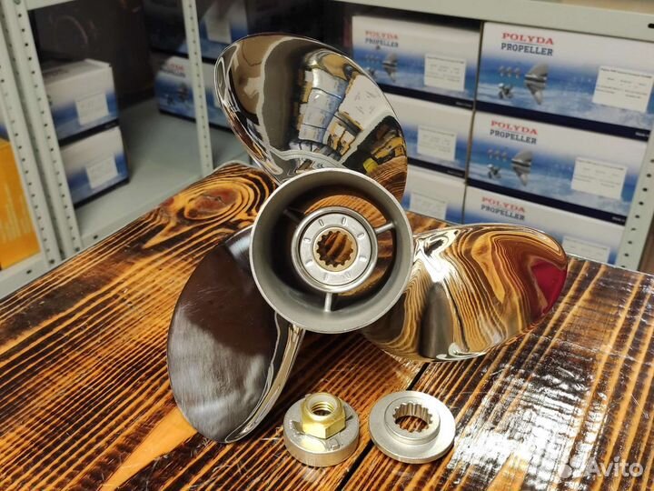 Гребной винт Mercury 40-60; 3x10-3/8x14, сталь