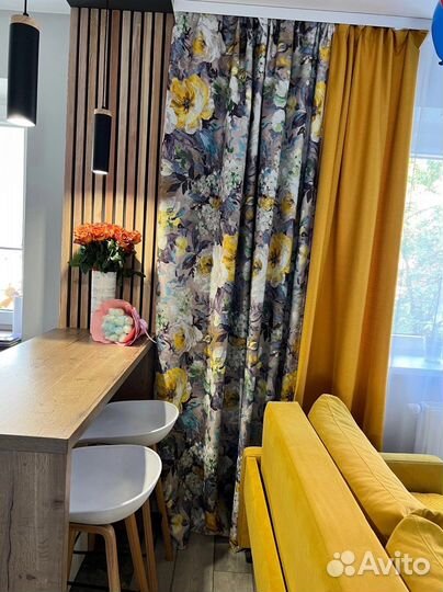 Красивые шторы 270/200 с цветами