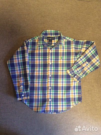 Фирменные рубашки на мальчика 5-6 лет
