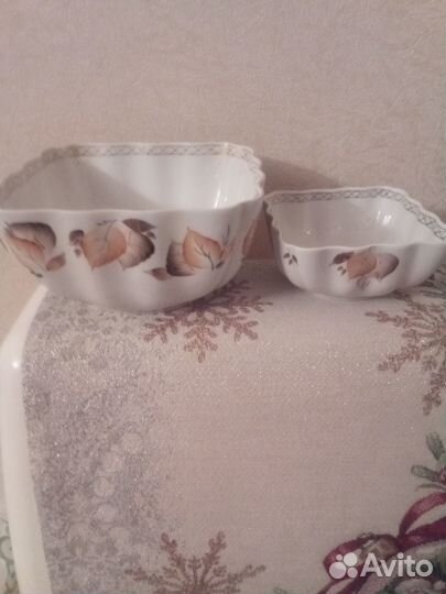 Салатники Сысерть, стопки, рюмки, посуда СССР