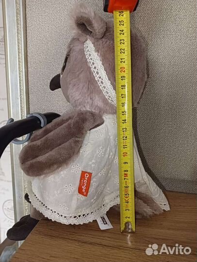 Мягкая игрушка Сова Соня нежность 25 см