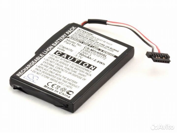 Аккумулятор GPS-навигатора Mitac Mio Moov 400, 500