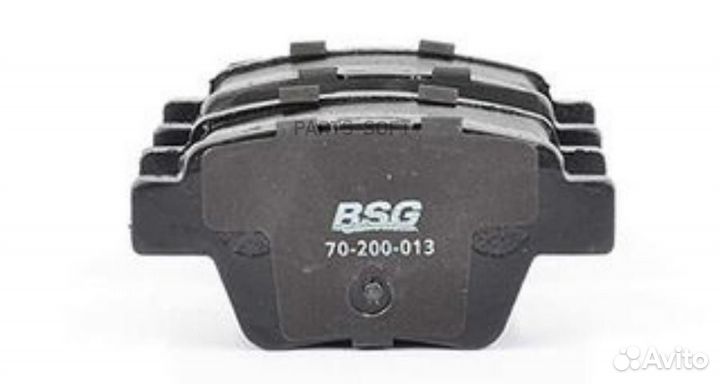 BSG auto parts BSG70-200-013 Тормозные колодки - з