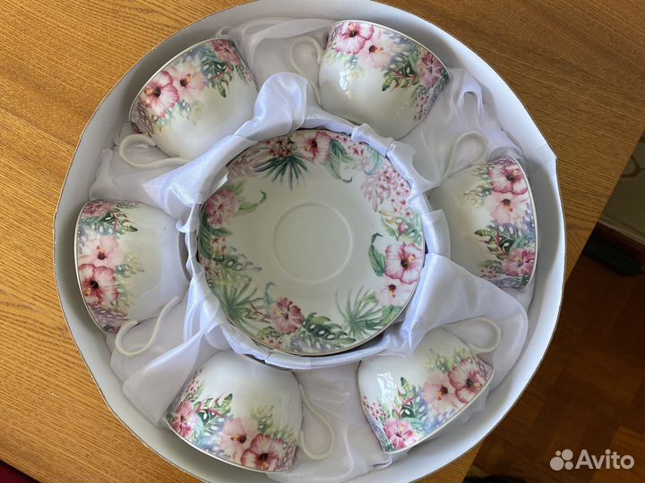 Набор Сервиз чайный фарфоровый