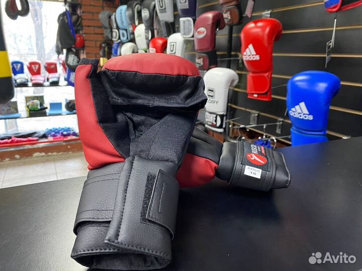 Перчатки rusco sport для рукопашного боя Red