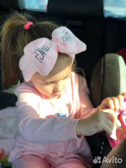 Бант-повязка для фиксации волос