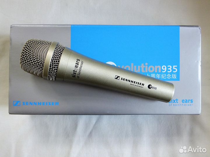 Микрофон Sennheiser E935 Sixty ears юбилейный