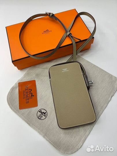 Сумка для телефон hermes