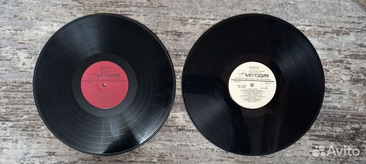 Виниловые пластинки СССР