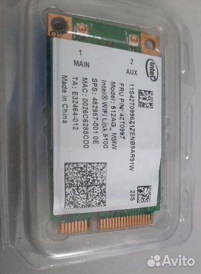 Wi-Fi карта half mini pci-e для ноутбука