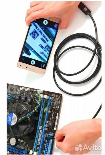 Эндоскоп для смартфона планшета ноутбука /2 метра