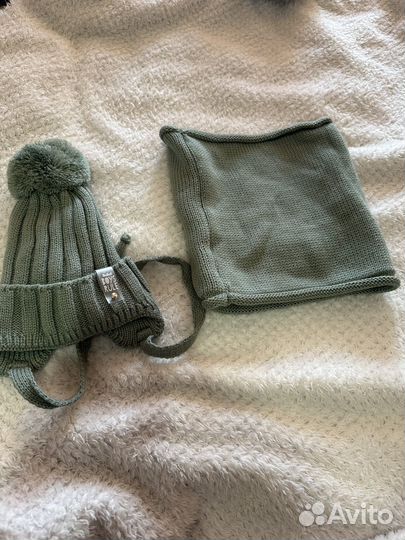 Детская шапка и снуд