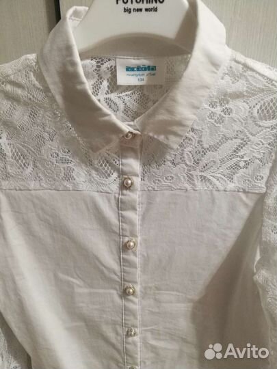 Блузка на девочку 134