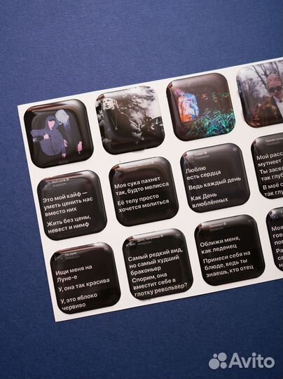 3d Стикеры с вашими дизайнами оптом