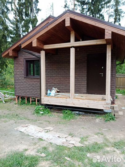 Монтаж сайдинга, вагонки имитации бруса