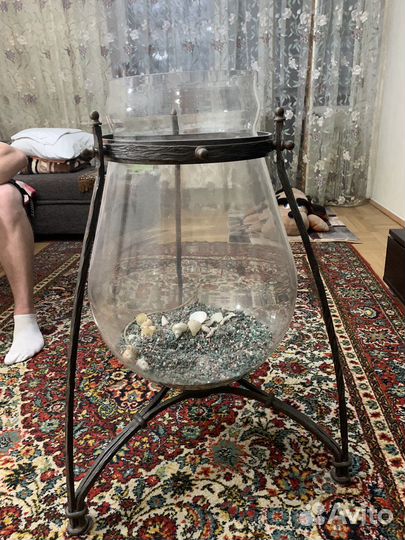 Аквариум бокал