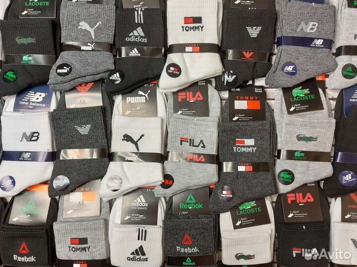 Носки Nike Adidas Puma Reebok