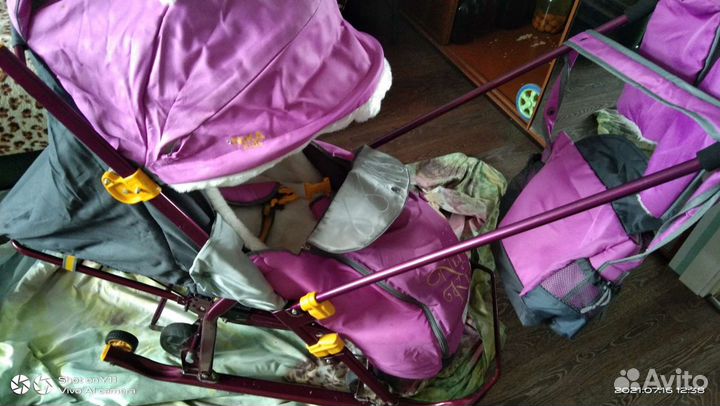 Санки коляска ника 7 2