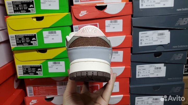 Кроссовки Nike Dunk Low White Blue