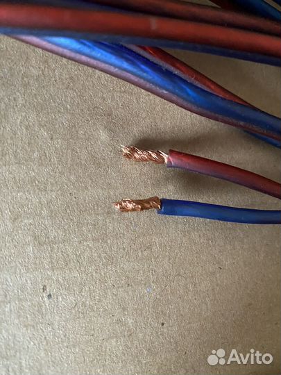 Акустический кабель 4x2,5м (2,5mm 14GA)