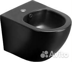 Биде подвесное Azario Grado черный AZ-0046