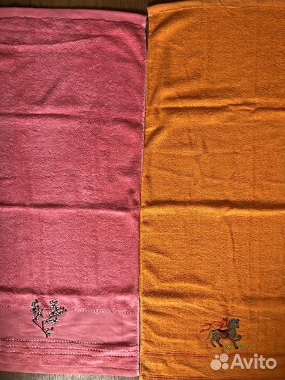 Махровые полотенца новые
