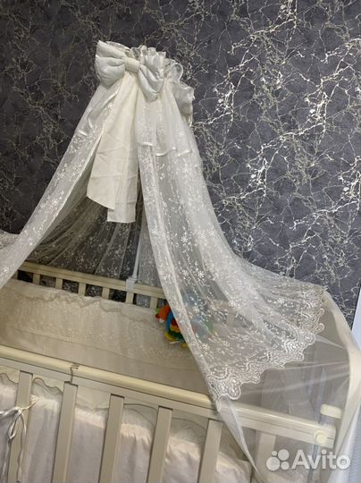 Бортики с балдахином