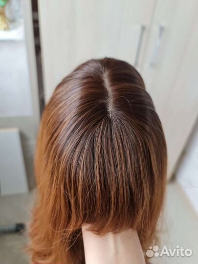 Парик длинный с челкой