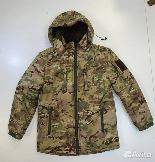 Куртка военная теплая мультикам