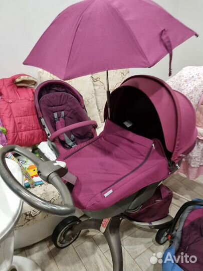 Коляска, автокресло,кроватка,конверт в коляску